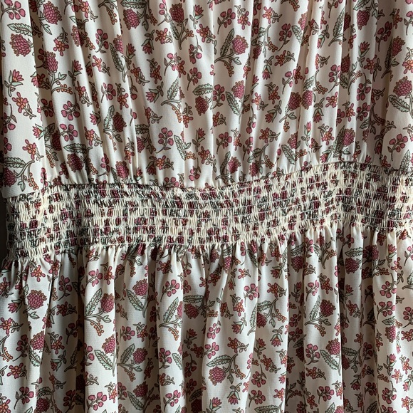 Gal meets glam Anthropologie tiered ruffle dress 2 - Picture 8 of 8